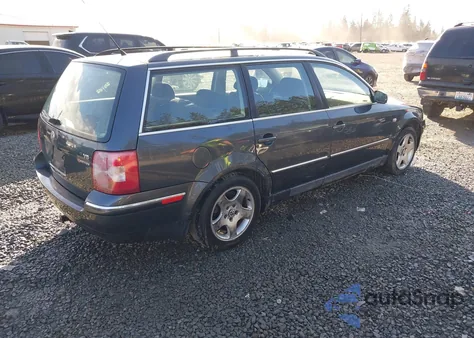 2002 Volkswagen Passat Gls V6 from USA, damaged, VIN WVWXH63BX2E157421